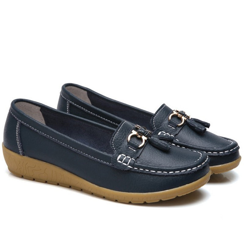 Dames Lage Loafers