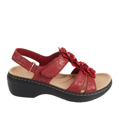 Comfortabele zomerse sandalen met enkelbandje