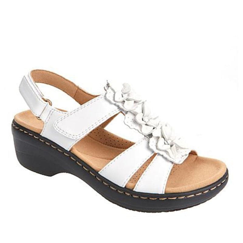 Comfortabele zomerse sandalen met enkelbandje