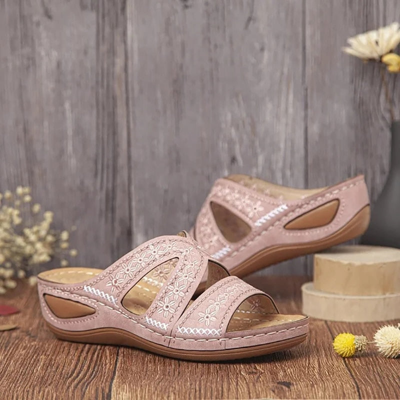 Women Open Toe Sandal Orthopedic Shoes