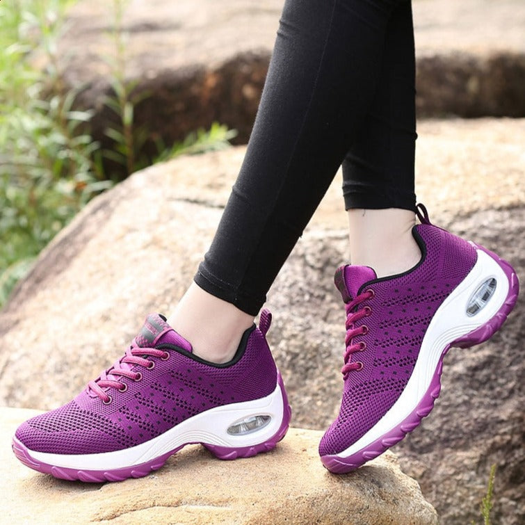 Vrouwen Sport Trainer Ademend Lopende Sneakers Schoenen