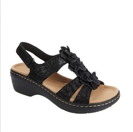 Comfortabele zomerse sandalen met enkelbandje