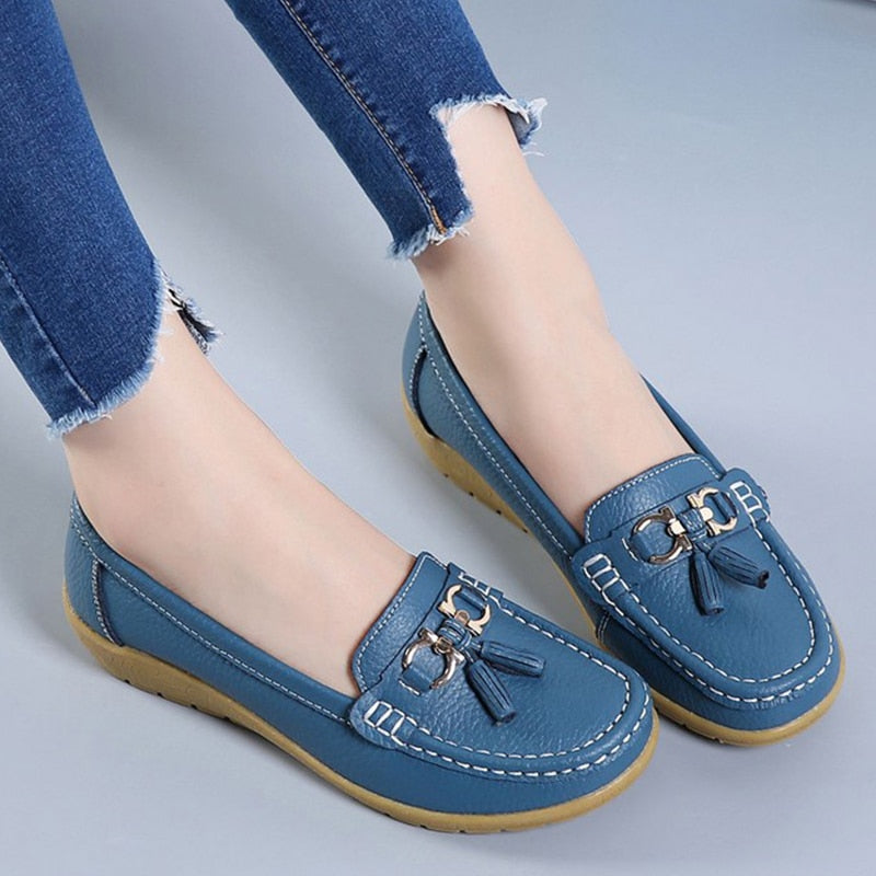 Dames Lage Loafers