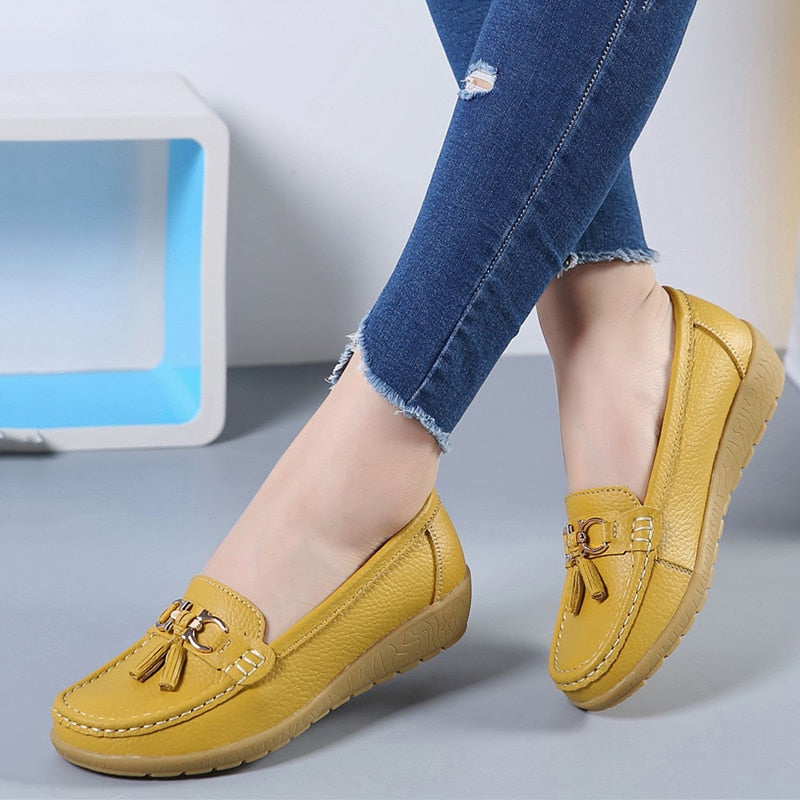 Dames Lage Loafers