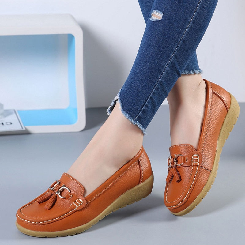 Dames Lage Loafers