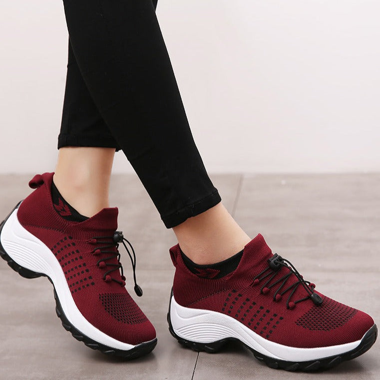 Wandelschoenen Vrouwen Slip op Sneakers