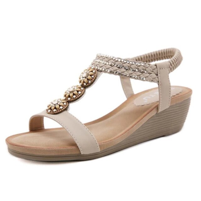 Sandalen Dames Rivet Etnische Stijl