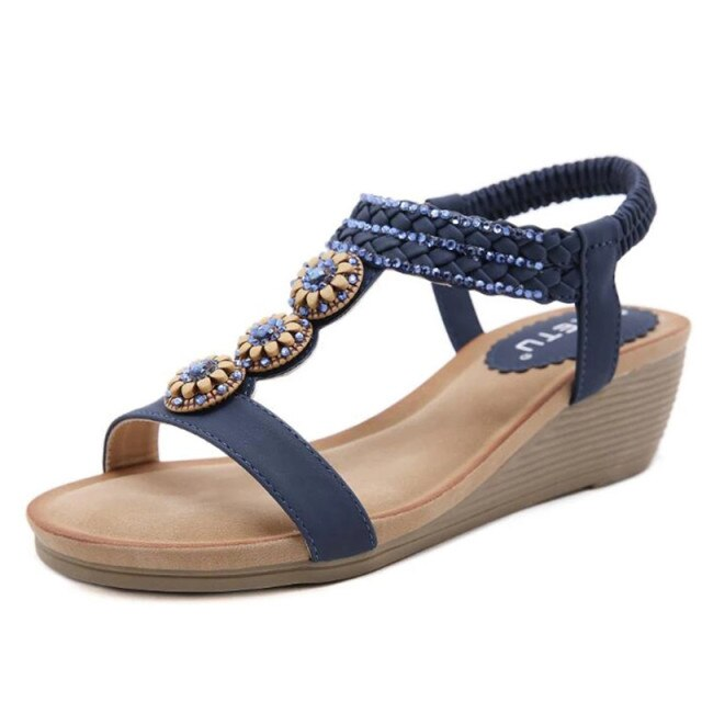 Sandalen Dames Rivet Etnische Stijl