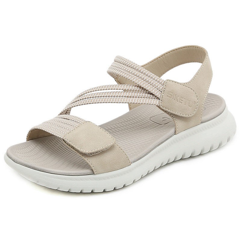 Sandalen in effen kleur voor dames