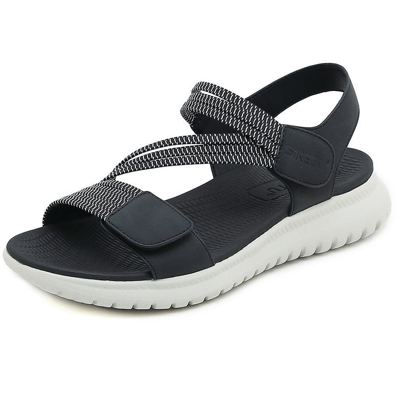 Sandalen in effen kleur voor dames