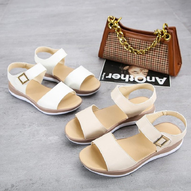 sandalen met gesp