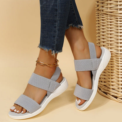 Zomerse sandalen met open rug