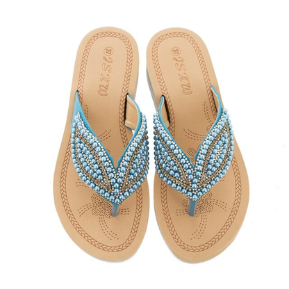 Strand Vrouwelijke Strass Casual Antislip Sandalen