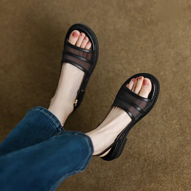 Platte sandalen voor vrouwen