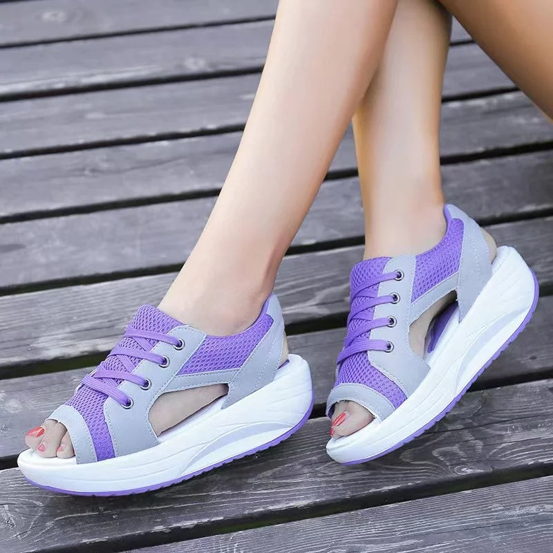 Platform Sandalen Vrouwen Comfortabele Wedges