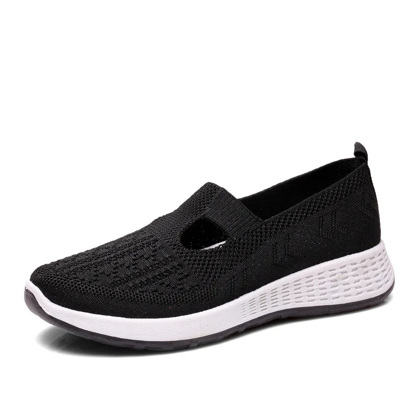 Vrouwen Mesh Slip-On Loafers