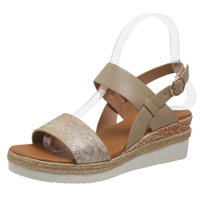 Vrouwen Wig Comfort Platform Sandalen