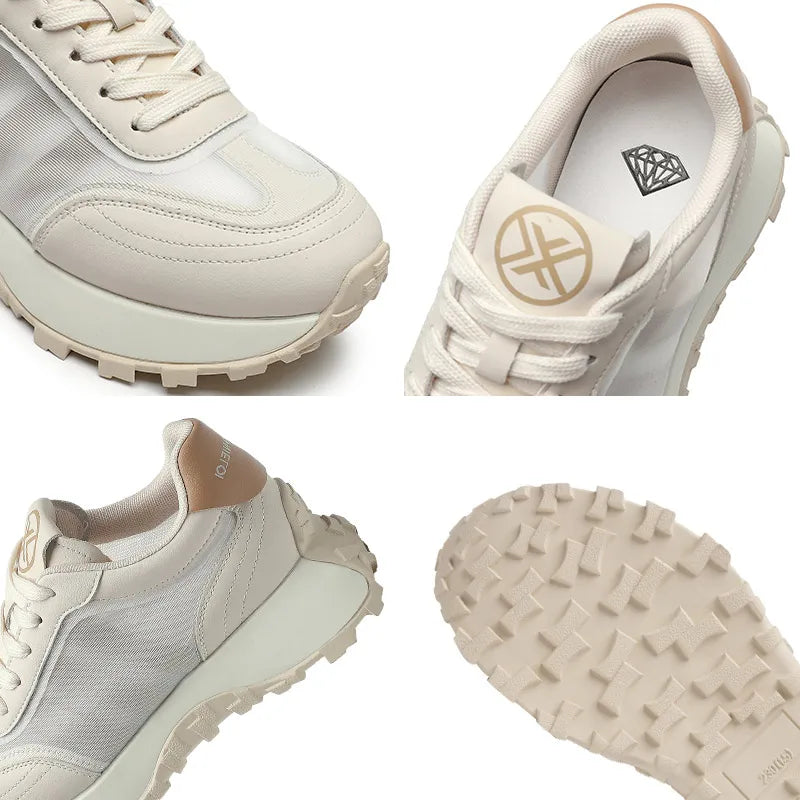 Echt Leren Platform Sneakers