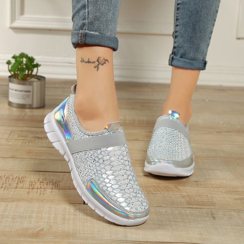 Womens Slip On Tennis Shoes