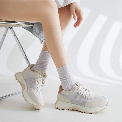 Echt Leren Platform Sneakers