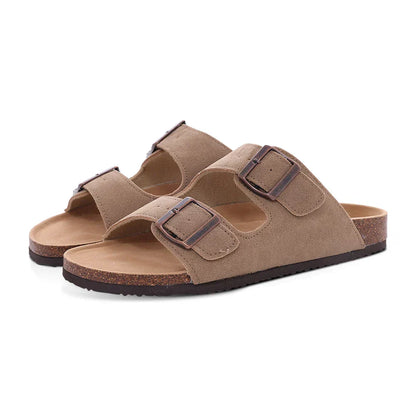 Moderne mode kurk plateau sandalen