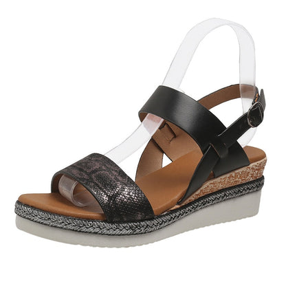 Vrouwen Wig Comfort Platform Sandalen