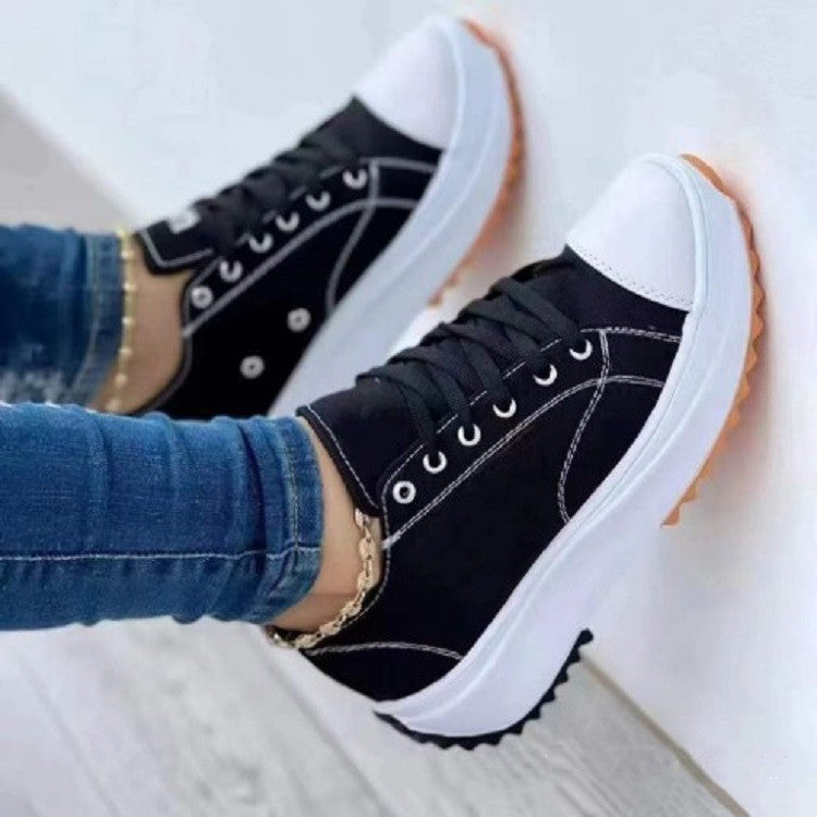 Antislip sneakers met hoge uitsnijding