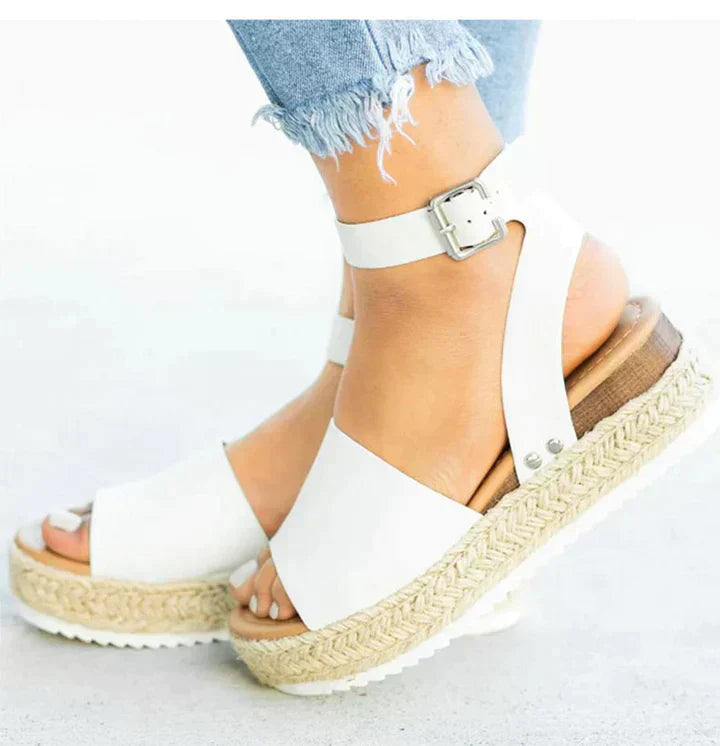 Espadrille sandalen voor dames