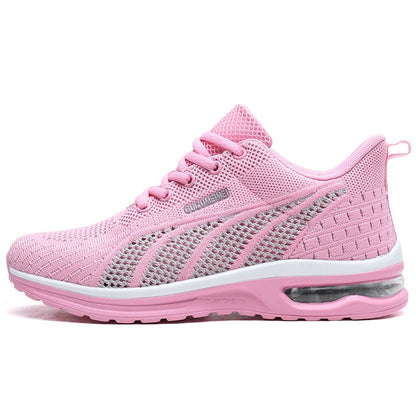 Ademende Orthopedische Dames Casual Roze Sneakers