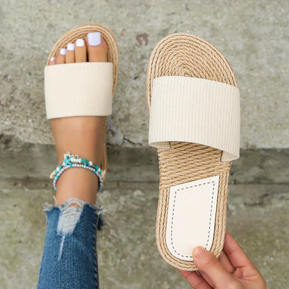 Casual zomer strand buiten teenslippers