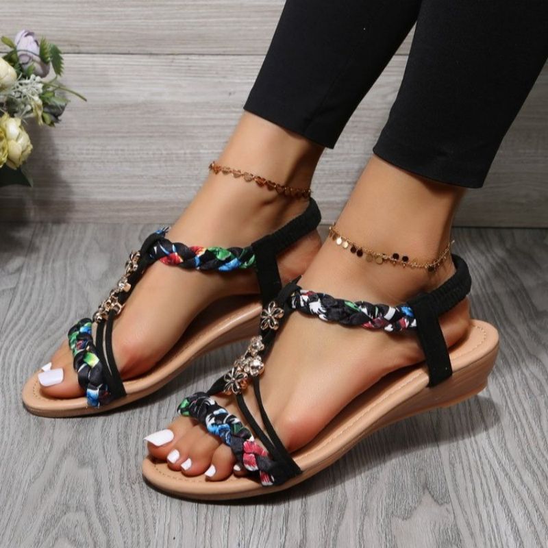 Womens Low Wedge Heels