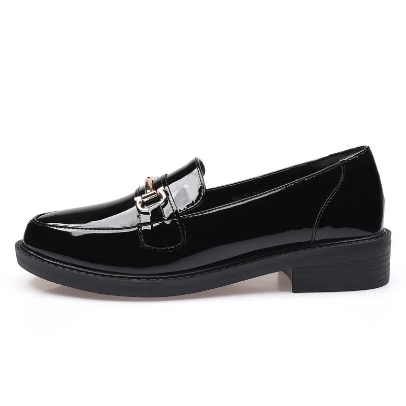 Lakleren Loafers