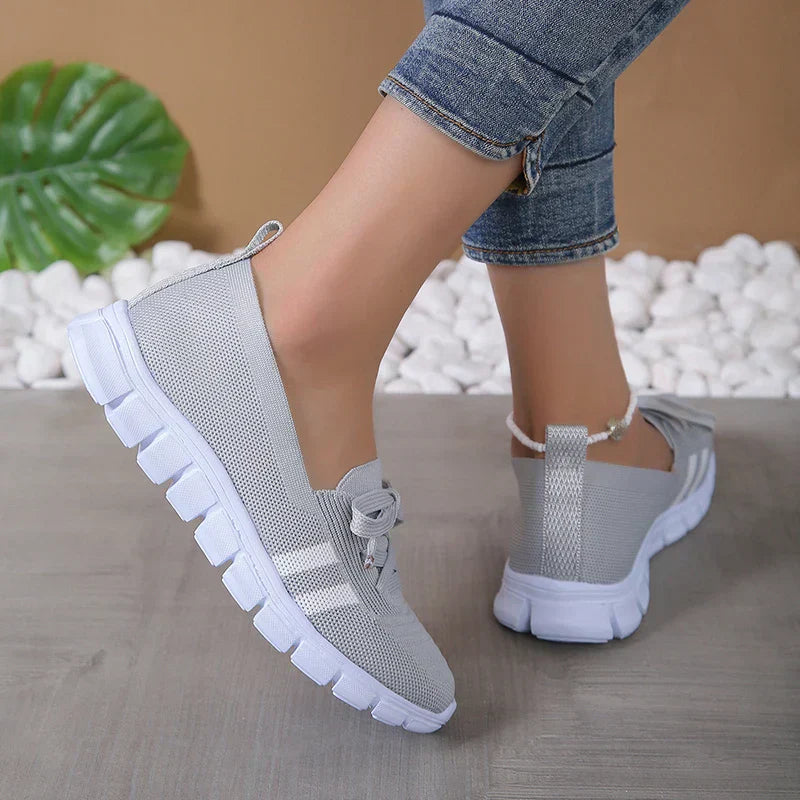 Vrouwen Mesh Platform Sneakers