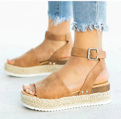 Espadrille sandalen voor dames