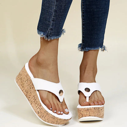 Platte Slip-On sandalen