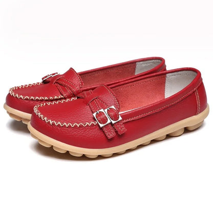 Vrouwen Fashion Doll Schoenen Echt Leer Loafers