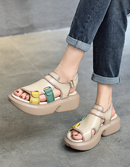 Summer Retro Platform Sandals Slingback Aug Shoes Collection 2022 99.80