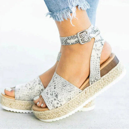 Espadrille sandalen voor dames