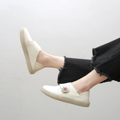 Casual Flats in effen kleur voor dames