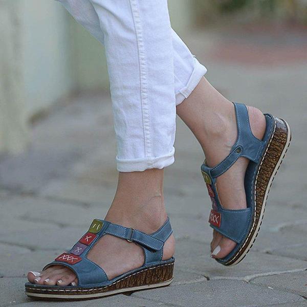 Casual sandalen met open teen voor vrouwen