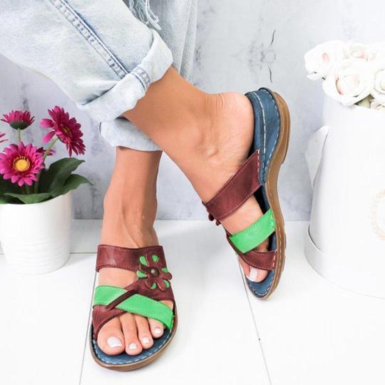 Zomer Bloemen Comfortabele Sandalen