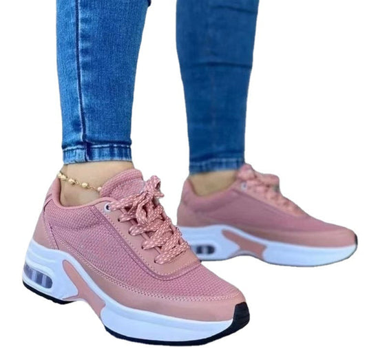 Sneakers met veters voor dames