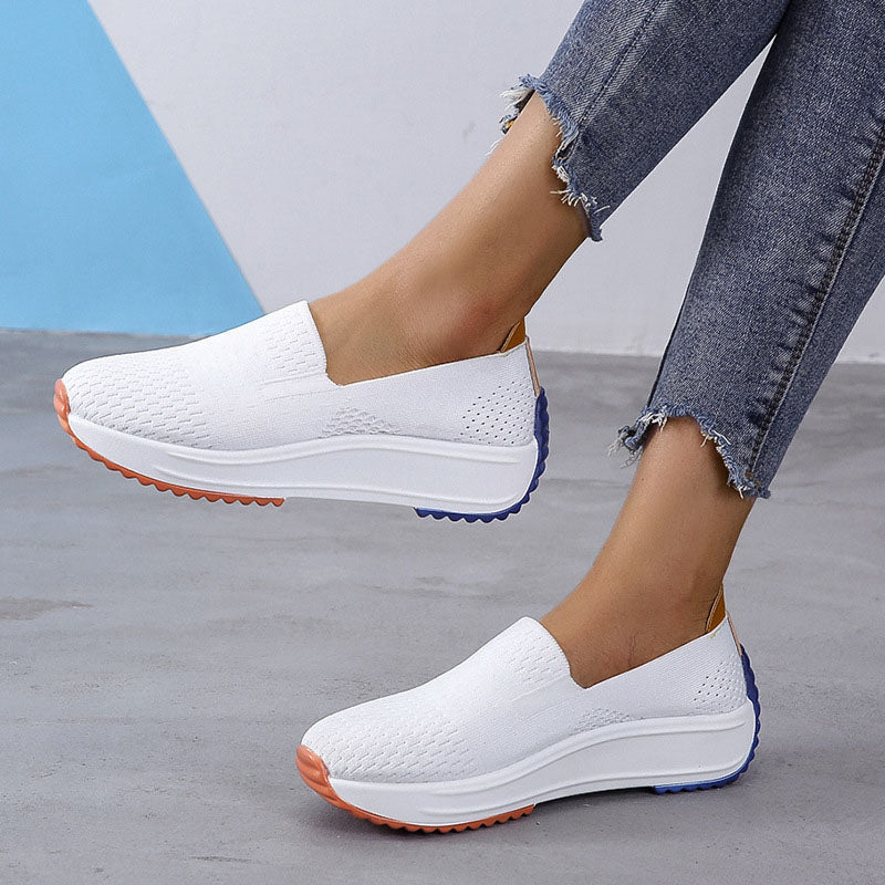 Damesschoenen Flats Mesh Schoenen