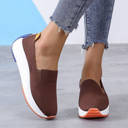 Damesschoenen Flats Mesh Schoenen