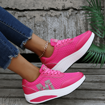 Vrouwen Sneakers Dikke Bodem Platform Schoenen