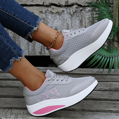 Vrouwen Sneakers Dikke Bodem Platform Schoenen