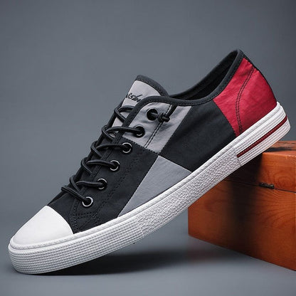 Gemengde gekleurde casual herensneakers