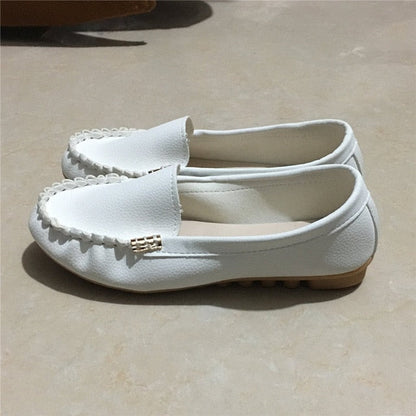 Slip-On Loafers van imitatie suède