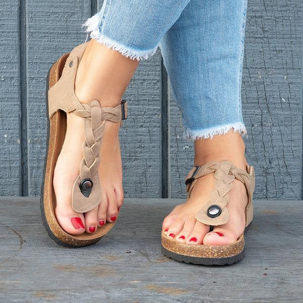 Trendy zomersandalen