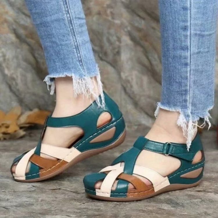 Ontspannen en frisse sandalen